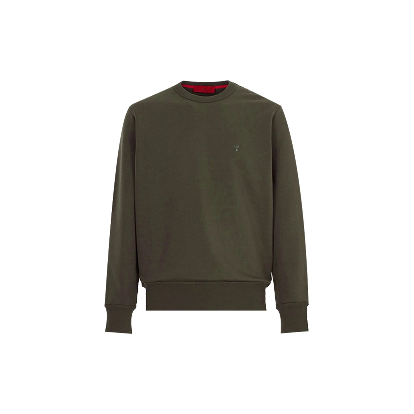 CHCH Autumn Men's Hoodies Casual Pullover Solid Color Round Neck Men's Fashion Long Sweatshirt Tops Basic hoodies
